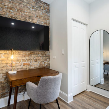 Lawndale Flat Remodel: Brick & Botanicals