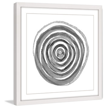 "Spiraling Perception" Framed Art Print