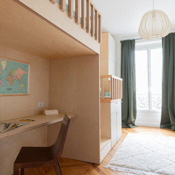 Appartement haussmannien 120 m² - Paris - Rénovation complète