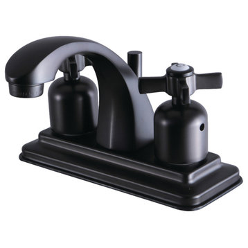 Kingston Brass 4" Centerset Bathroom Faucet w/Retail Pop-Up, Oil Rubbed Bronze