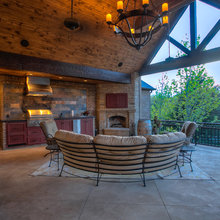 outdoor kitchen