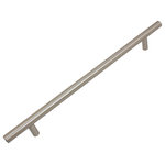 GlideRite Hardware - 9" Center Solid Steel 12" Bar Pull, Set of 20, Stainless Steel - Give your bathroom or kitchen cabinets a contemporary look with this pack of solid steel handles with 9-inch screw spacing. These bar pulls add a modern touch to even the most traditional of cabinets and are a quick and inexpensive way to refresh a kitchen or bathroom. Standard #8-32 x 1-inch installation screws are included.