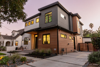 Contemporary exterior home idea in San Francisco