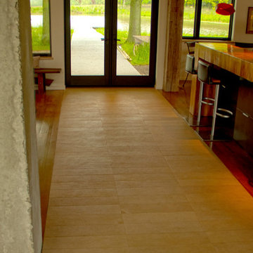 Pier Extension through House