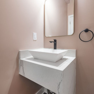 Modern Powder Room Remodel | Washington, DC – 2021