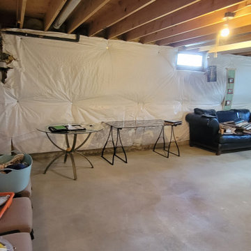 Basement Finish with Full bathroom addition and Office