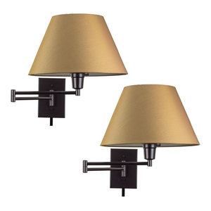 Kira Home Cambridge 13 Swing Arm Wall Lamp Plug In Mount Home Cambridge 13 Swing Arm Wall Lamp