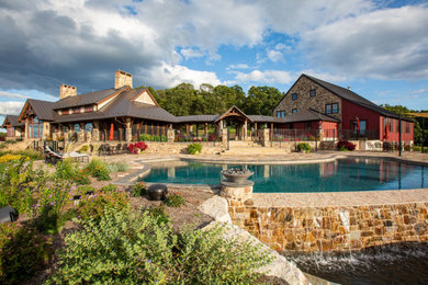 Inspiration for a country exterior home remodel in Other