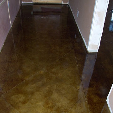 Stained Concrete Interior