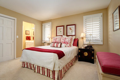 Inspiration for a timeless bedroom remodel in Denver