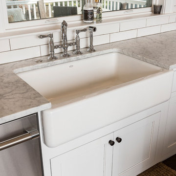 Hyde Park Kitchen Remodel with Authentic Barn Beams