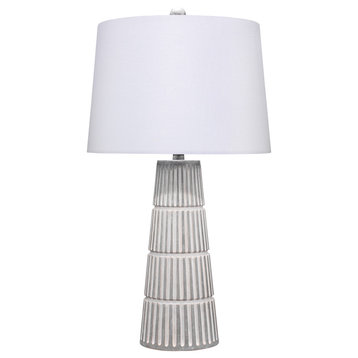 Partition Cement Table Lamp, Grey