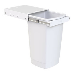 1 x 50L Waste Bin with Handle Pull - Waste Disposal Units