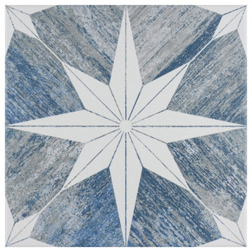 Cassis Stella Blue Day Porcelain Floor and Wall Tile