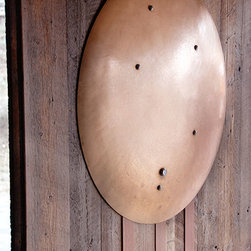 Bronze Pivot Door - Front Doors