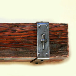 Forged Spike Mantel Strap - Fireplace Mantels