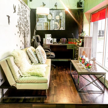 A Modern, Cozy and Practical Workspace