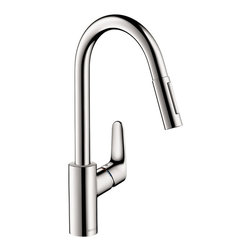 Hansgrohe Focus 2-Spray HighArc Kitchen Faucet - Kitchen Faucets