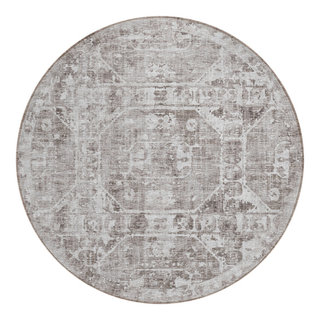 Indoor/Outdoor Othello AOT32 Washable Rug, 8' x 8' - Contemporary ...