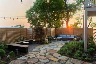 Patio - eclectic patio idea in Boston