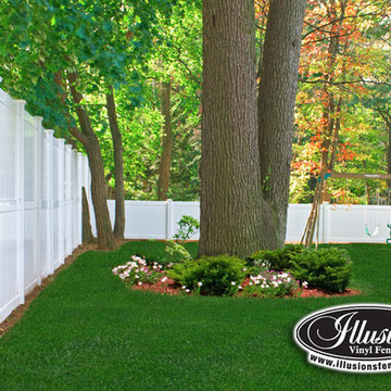 Classic Illusions Vinyl Fence