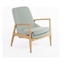 Abelone Lounge Chair | Blue - Products