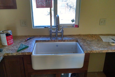Example of a classic kitchen design in Denver