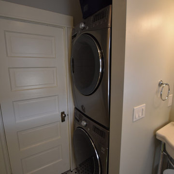 Transitional Kitchen, Master and Guest Bath Update in Historical Denver Square