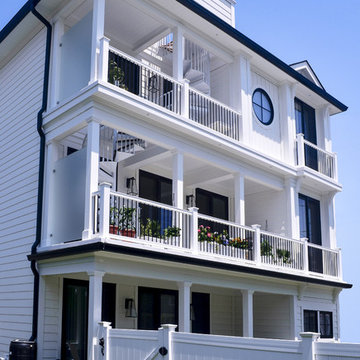 Modern Apartments with Clapboard Siding in Thunder Bay, Ontario, Canada