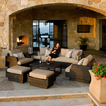 Portofino™ Comfort 7pc Deep Seating Set - Heather Beige