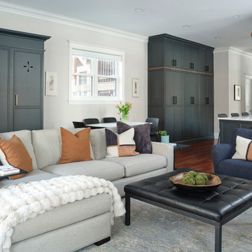 Open-Plan Family Room & Kitchen