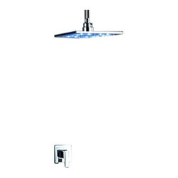 Briano MultiColor Water Powered Shower Solid Brass Built in Mixer - Showerheads And Body Sprays