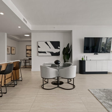 Open Kitchen and Living Area — Quay Commons Sarasota