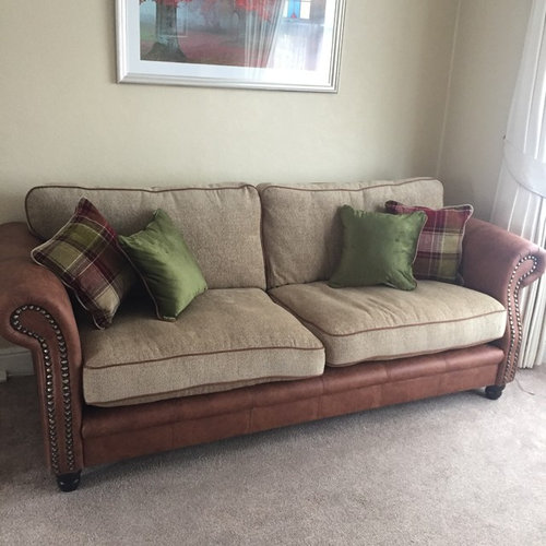 Help! How can I make my new couch look better??