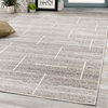 Meridian Parallel and Perpendicular Lines Rug, 5'3" x 7'7"