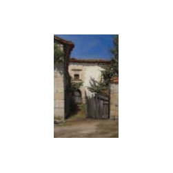 Village Scene Canvas Prints - Artwork
