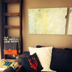 Decorative Apartment Ladder - Blanket And Quilt Racks