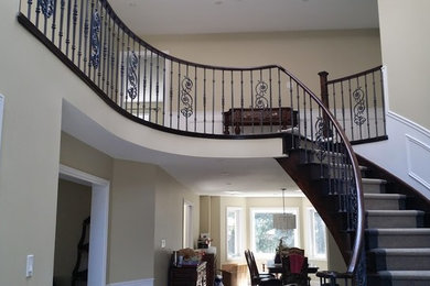 Hallway - traditional hallway idea in Toronto