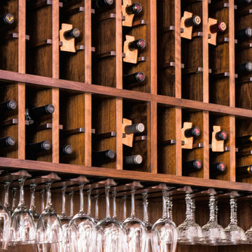 Custom Wine Rack -Thomson & Cooke Architects