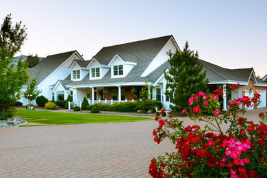 Inspiration for a contemporary exterior home remodel in Other