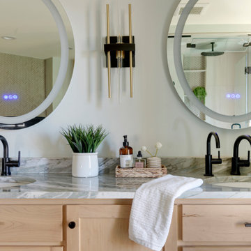 Indulgent Bathroom Remodel | Mahtomedi, MN | White Birch Design