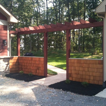 Large Patio, Firepit and Arbor in Frederick County
