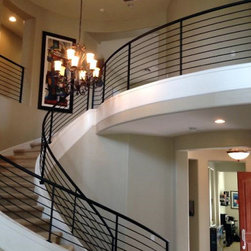 Custom Iron Stair Railings - Products