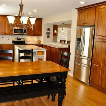Updated Traditional 2 story Expanded Kitchen