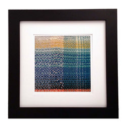 Sunrise Framed Weaving #5 - Artwork