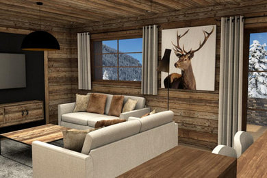 Idées déco pour une maison montagne.