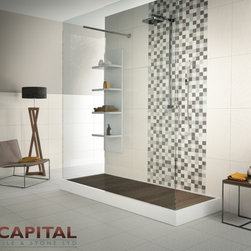 Corda & Perla . Argento . Tabacco - Wall And Floor Tile