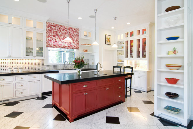Traditional Kitchen by Precision Cabinets