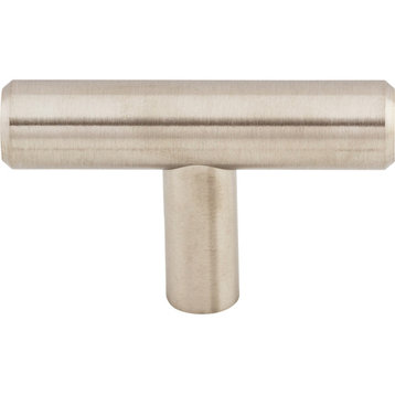 Top Knobs SS1 Solid 2 Inch Bar Cabinet Knob - Brushed Stainless Steel
