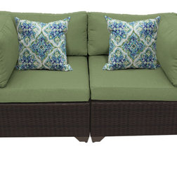 Tropical Outdoor Loveseats by Design Furnishings